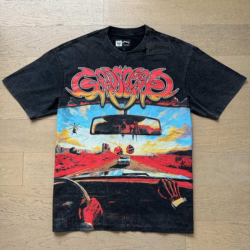 Godspeed Graphic Short Sleeve T-Shirt 1137