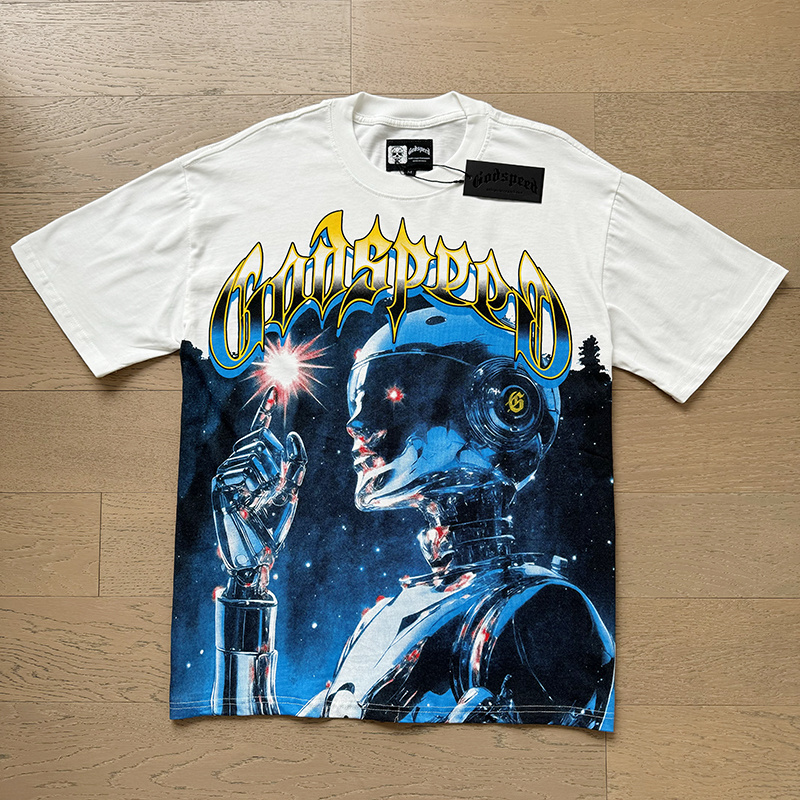 Godspeed Graphic Short Sleeve T-Shirt 3126 Style 1