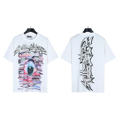 Hellstar American Streetwear High Street Cotton Loose Fit Short Sleeve T-Shirt Style 11 01