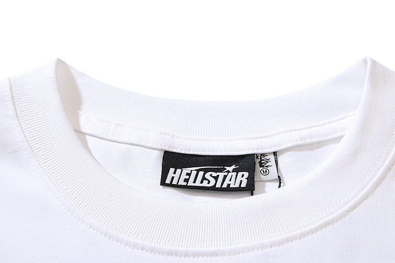 Hellstar American Streetwear High Street Cotton Loose Fit Short Sleeve T-Shirt Style 14