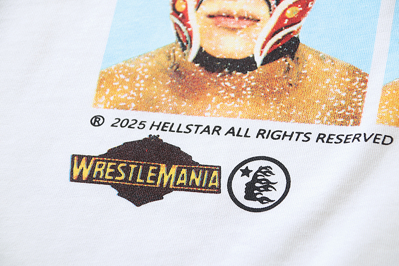 Hellstar American Streetwear High Street Cotton Loose Fit Short Sleeve T-Shirt Style 15