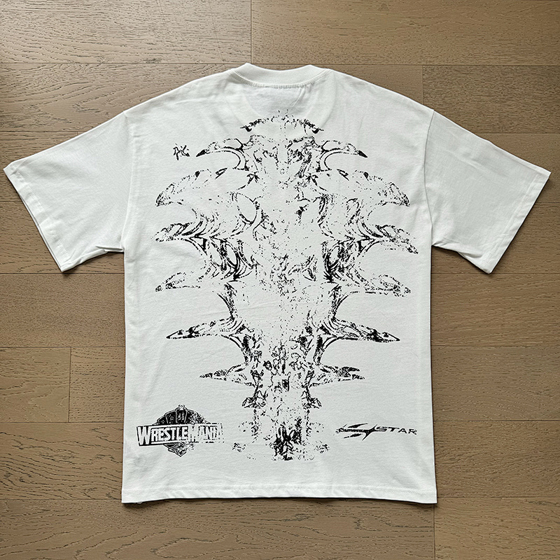 Hellstar American Streetwear High Street Cotton Loose Fit Short Sleeve T-Shirt Style 15