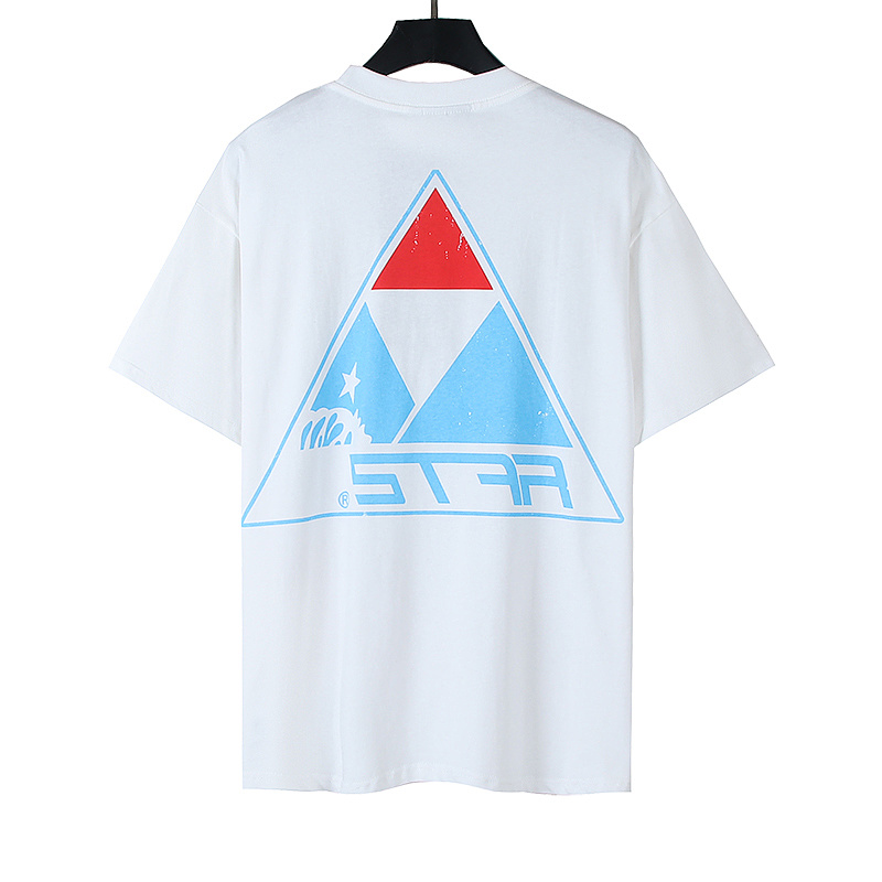 Hellstar American Streetwear High Street Cotton Loose Fit Short Sleeve T-Shirt Style 17