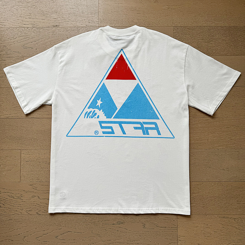 Hellstar American Streetwear High Street Cotton Loose Fit Short Sleeve T-Shirt Style 17