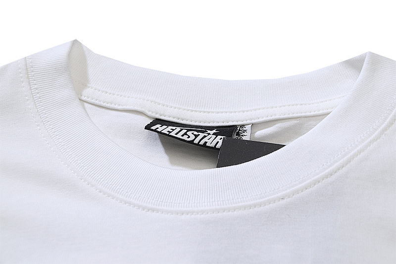 Hellstar American Streetwear High Street Cotton Loose Fit Short Sleeve T-Shirt Style 6