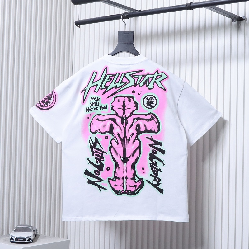 Hellstar Health Style Graffiti Short Sleeve T-Shirt