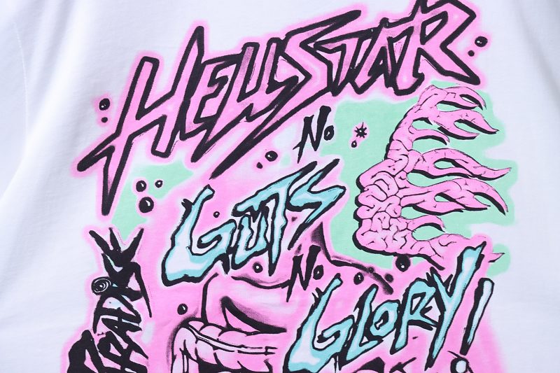Hellstar Health Style Graffiti Short Sleeve T-Shirt