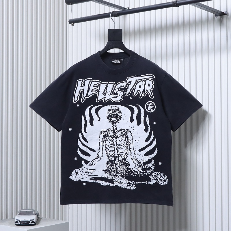 Hellstar Health Style Skull Character Short Sleeve T-Shirt