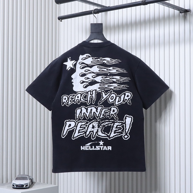 Hellstar Health Style Skull Character Short Sleeve T-Shirt