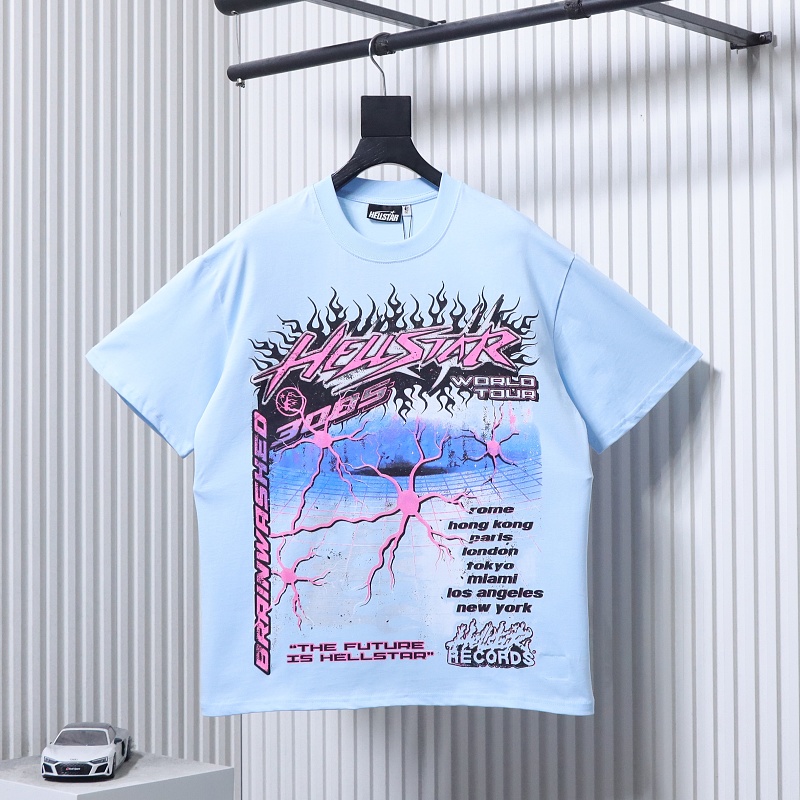 Hellstar Neural Cell Graffiti Short Sleeve T-Shirt