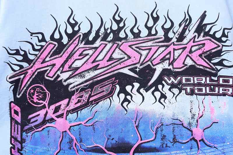 Hellstar Neural Cell Graffiti Short Sleeve T-Shirt