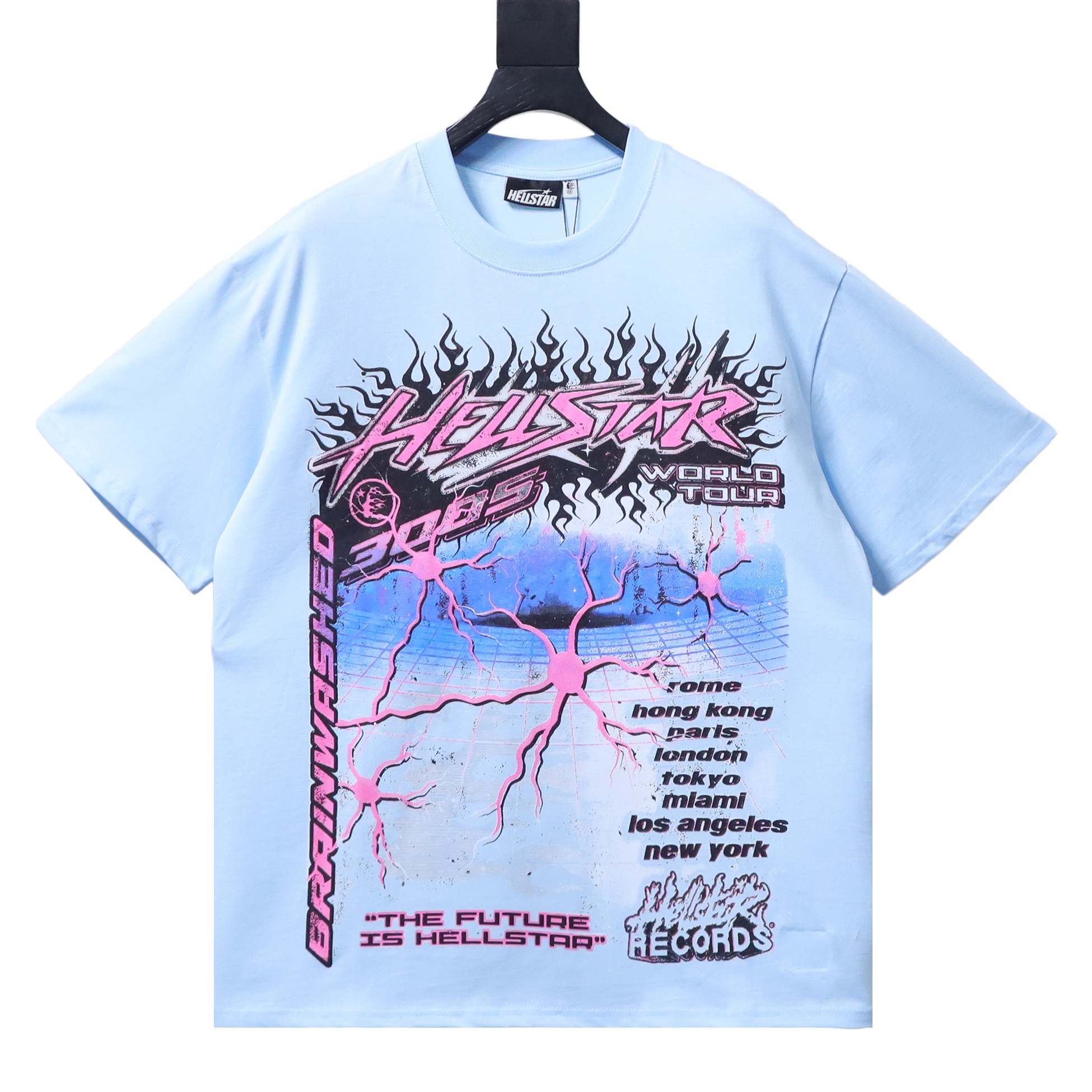 Hellstar Neural Cell Graffiti Short Sleeve T-Shirt