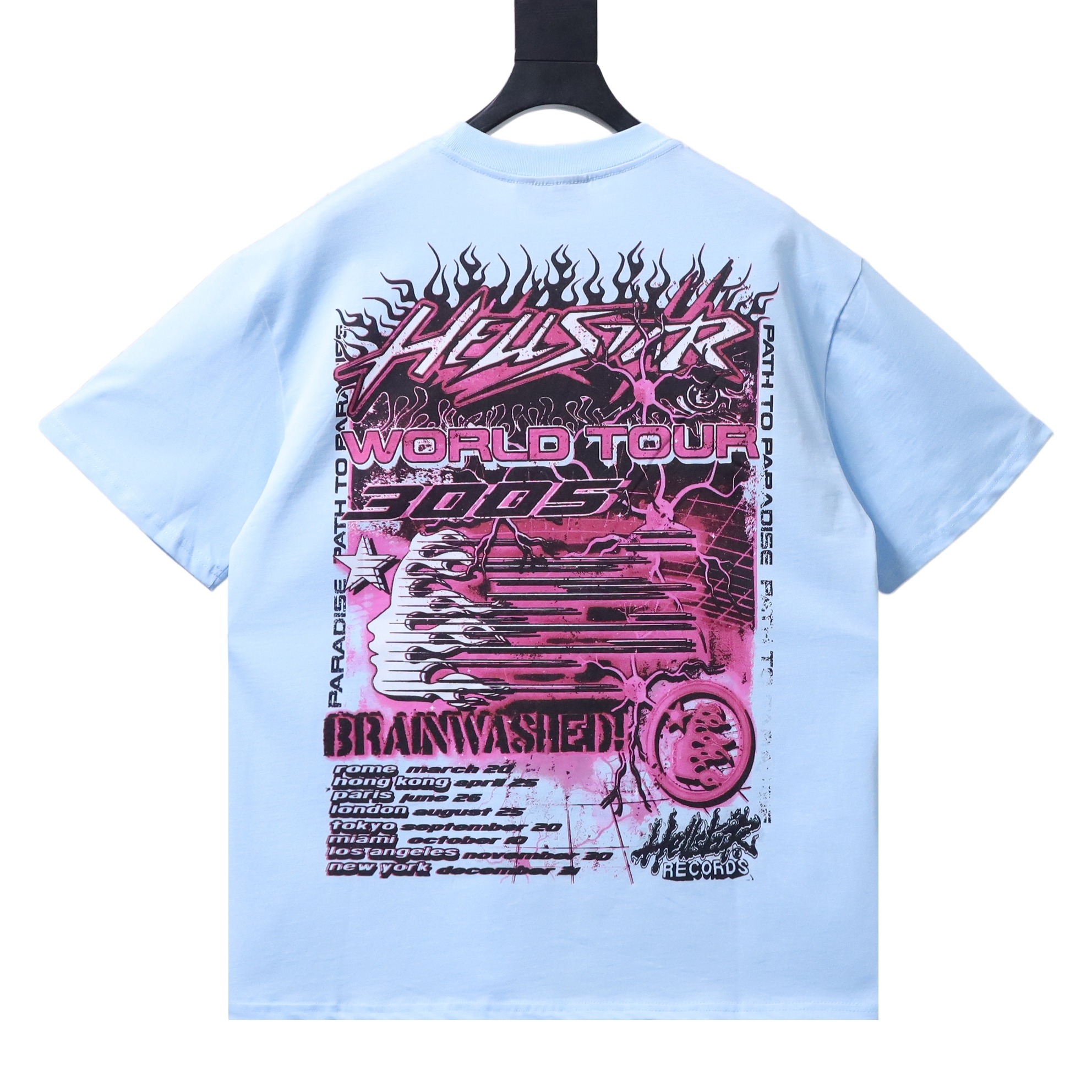 Hellstar Neural Cell Graffiti Short Sleeve T-Shirt