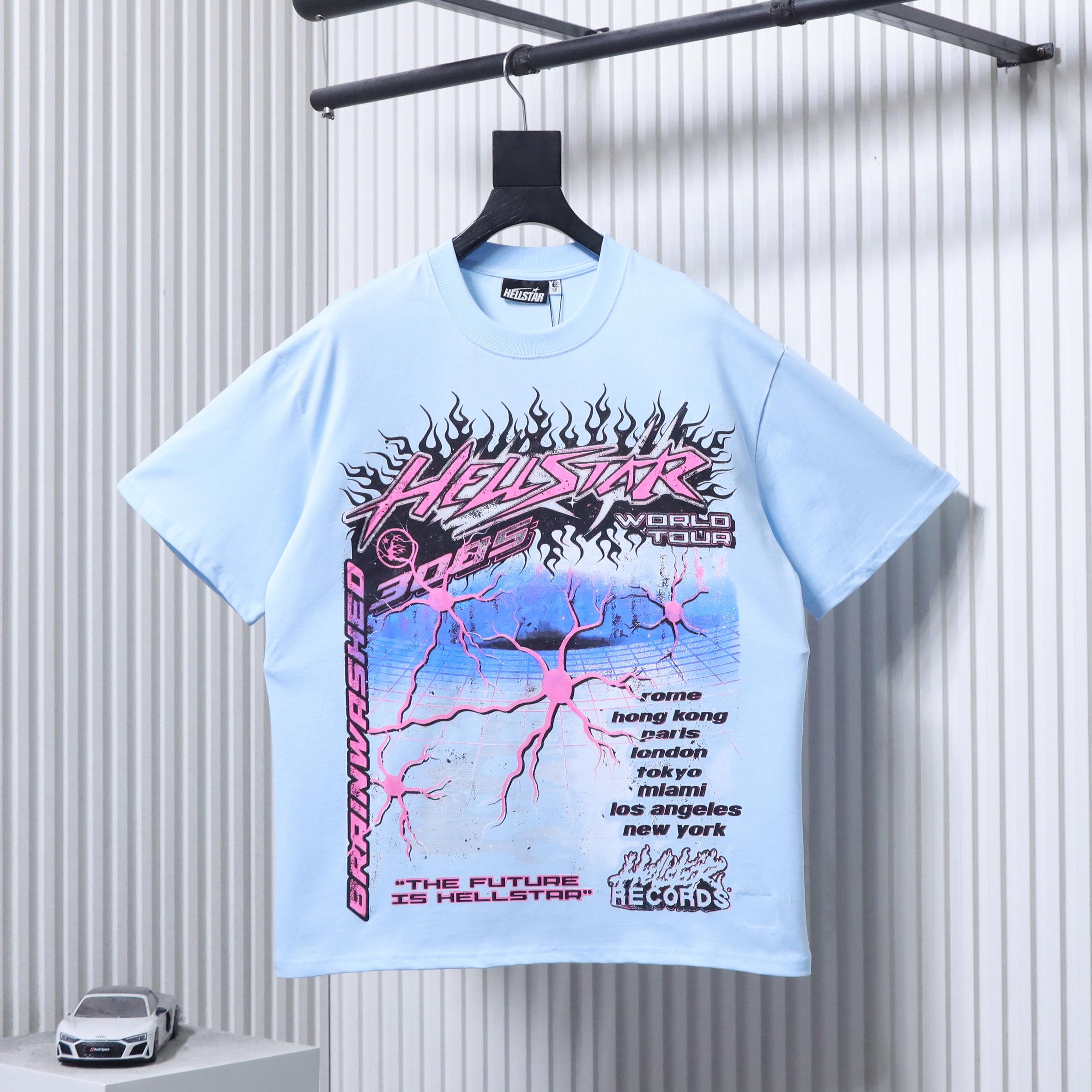 Hellstar Neural Cell Graffiti Short Sleeve T-Shirt