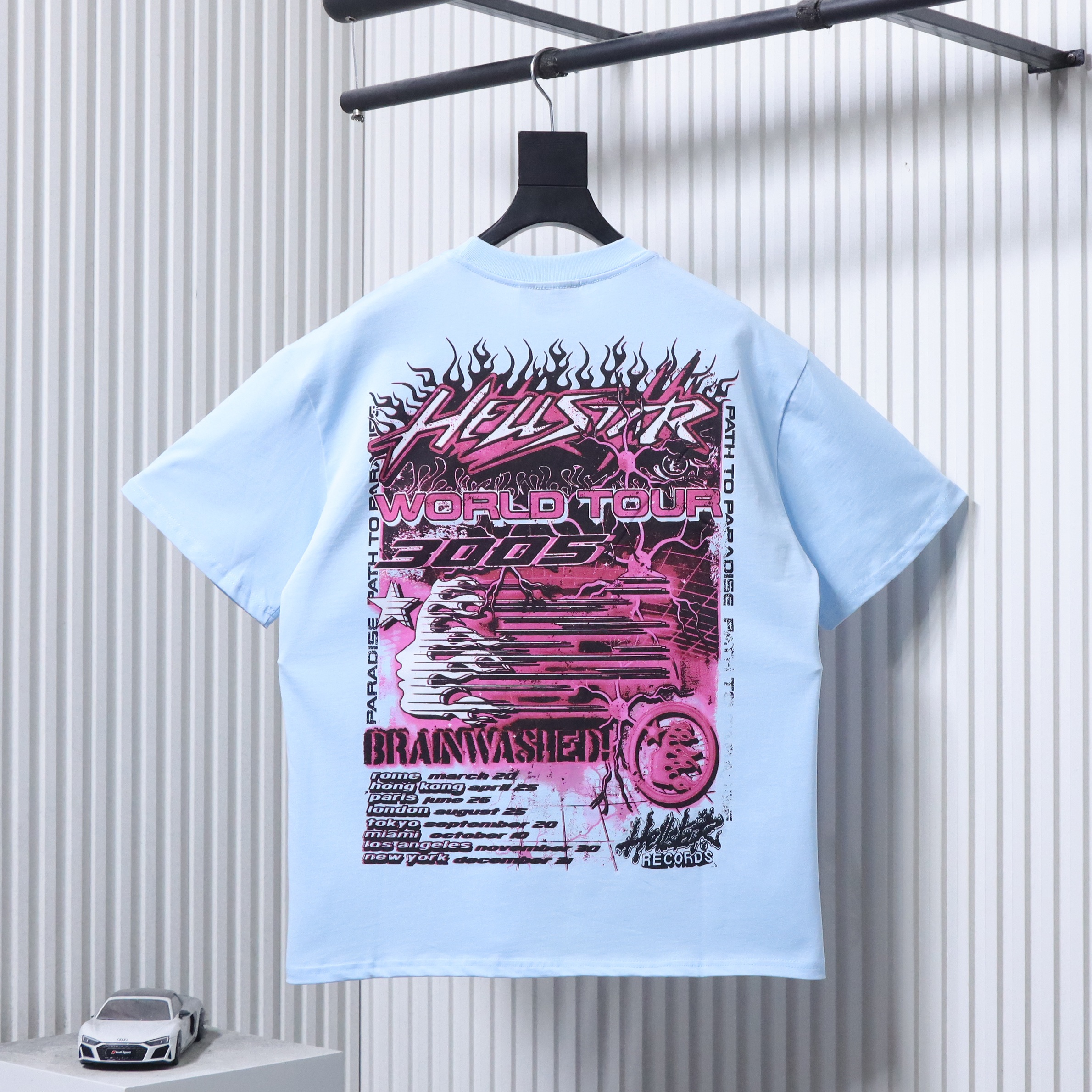 Hellstar Neural Cell Graffiti Short Sleeve T-Shirt