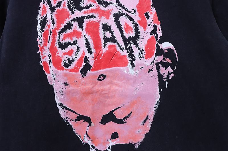 Hellstar Portrait Print Short Sleeve T-Shirt