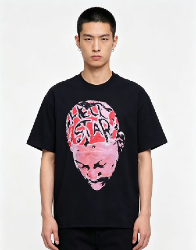 Hellstar Portrait Print Short Sleeve T-Shirt