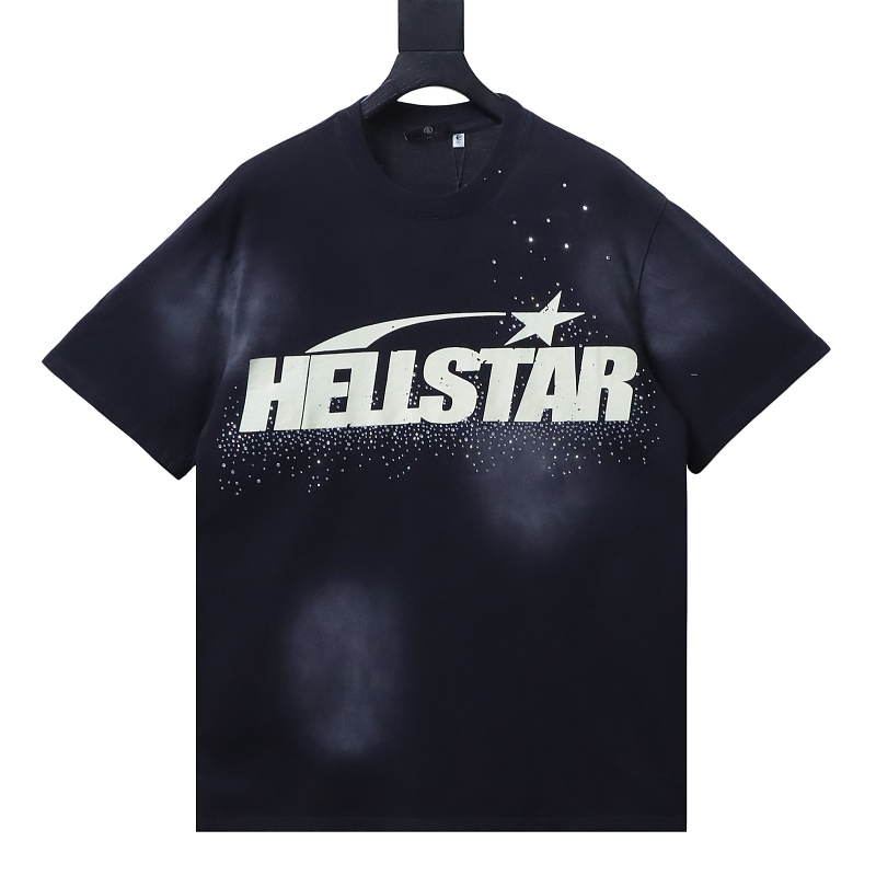 Hellstar Star Dot Letter Short Sleeve T-Shirt