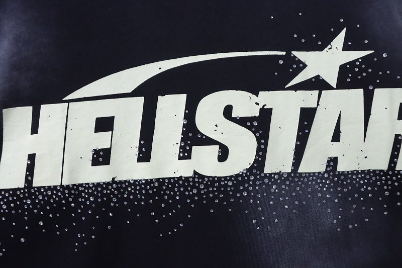 Hellstar Star Dot Letter Short Sleeve T-Shirt
