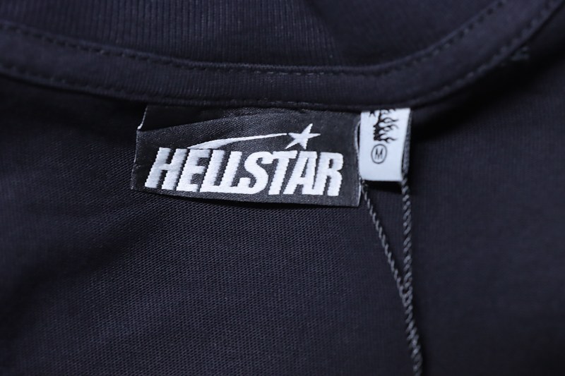 Hellstar Star Dot Letter Short Sleeve T-Shirt
