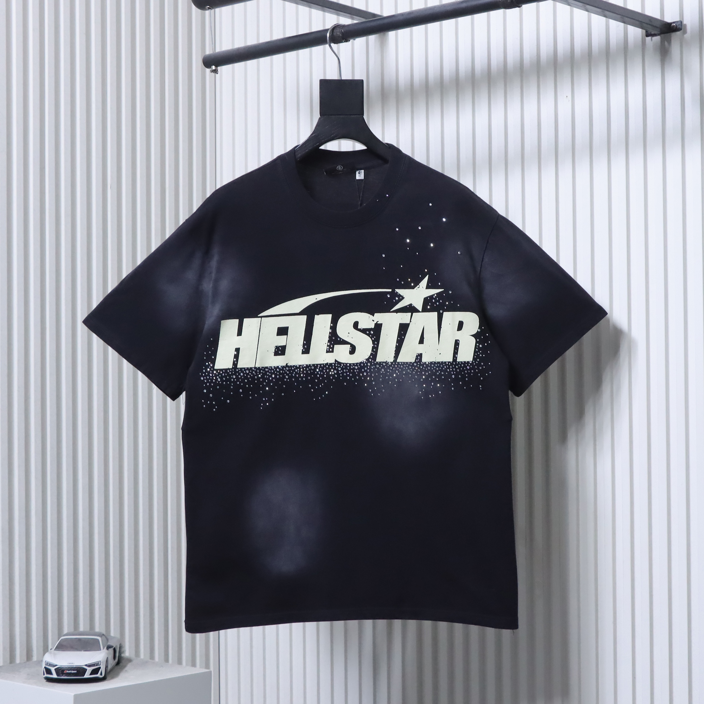Hellstar Star Dot Letter Short Sleeve T-Shirt