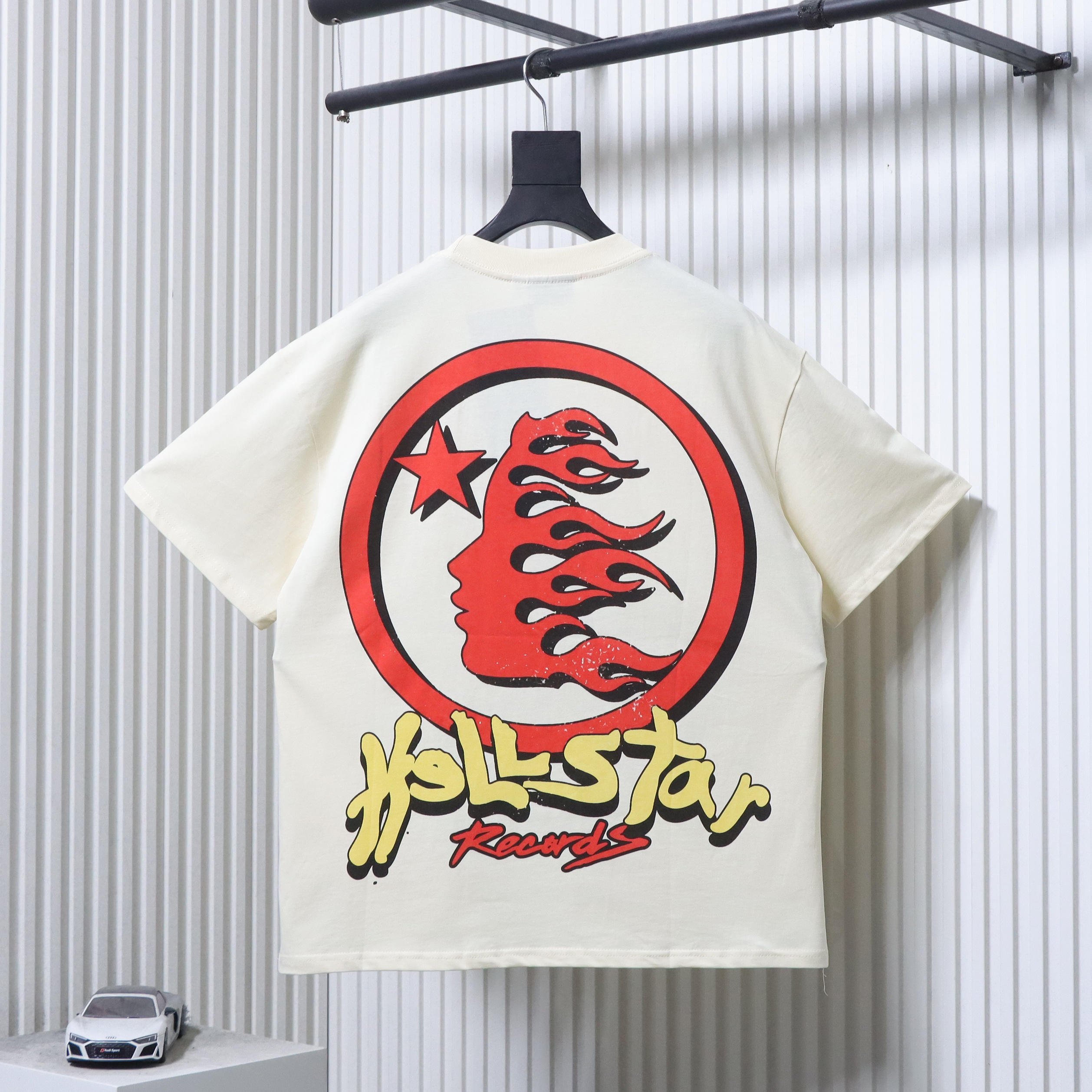 Hellstar Style Broken Smiley Short Sleeve T-Shirt Style 1