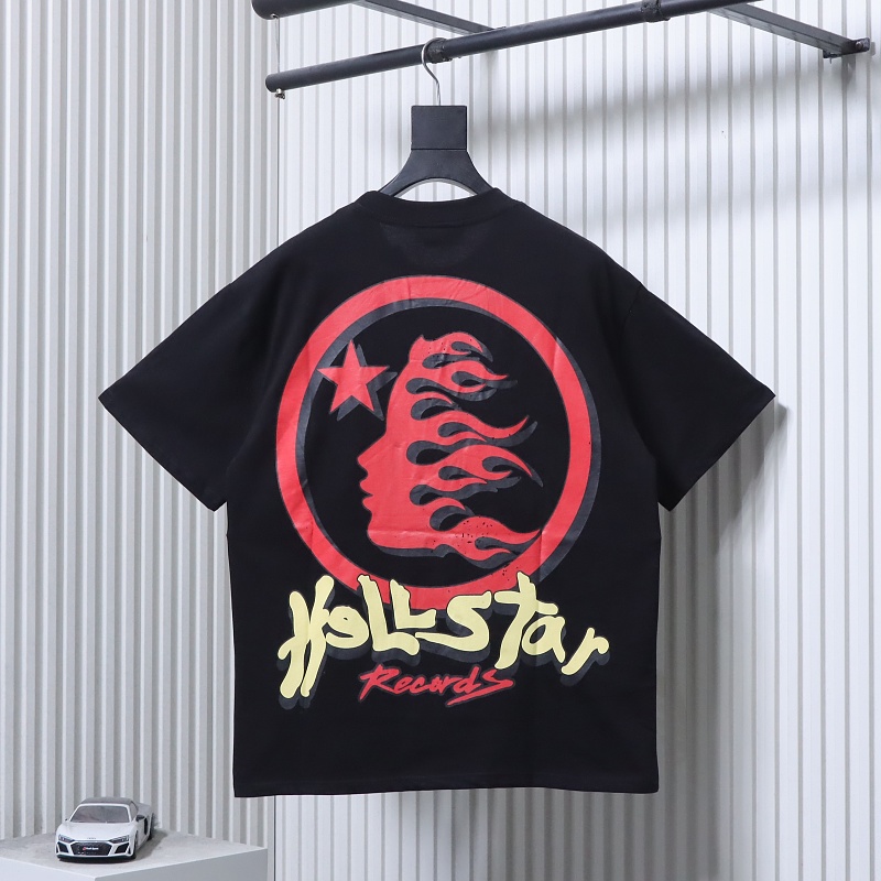 Hellstar Style Broken Smiley Short Sleeve T-Shirt Style 3
