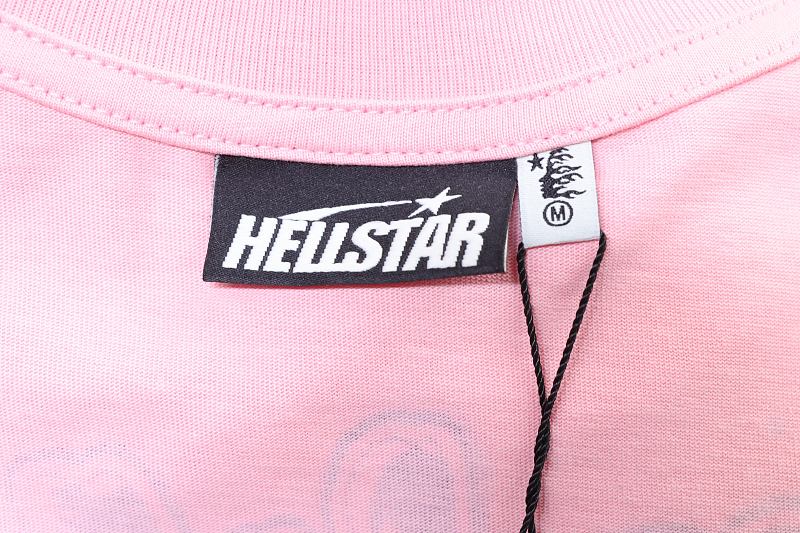 Hellstar Style Futuristic Tech Graffiti Short Sleeve T-Shirt