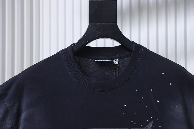 Hellstar Tonal Letter Print Short Sleeve T-Shirt