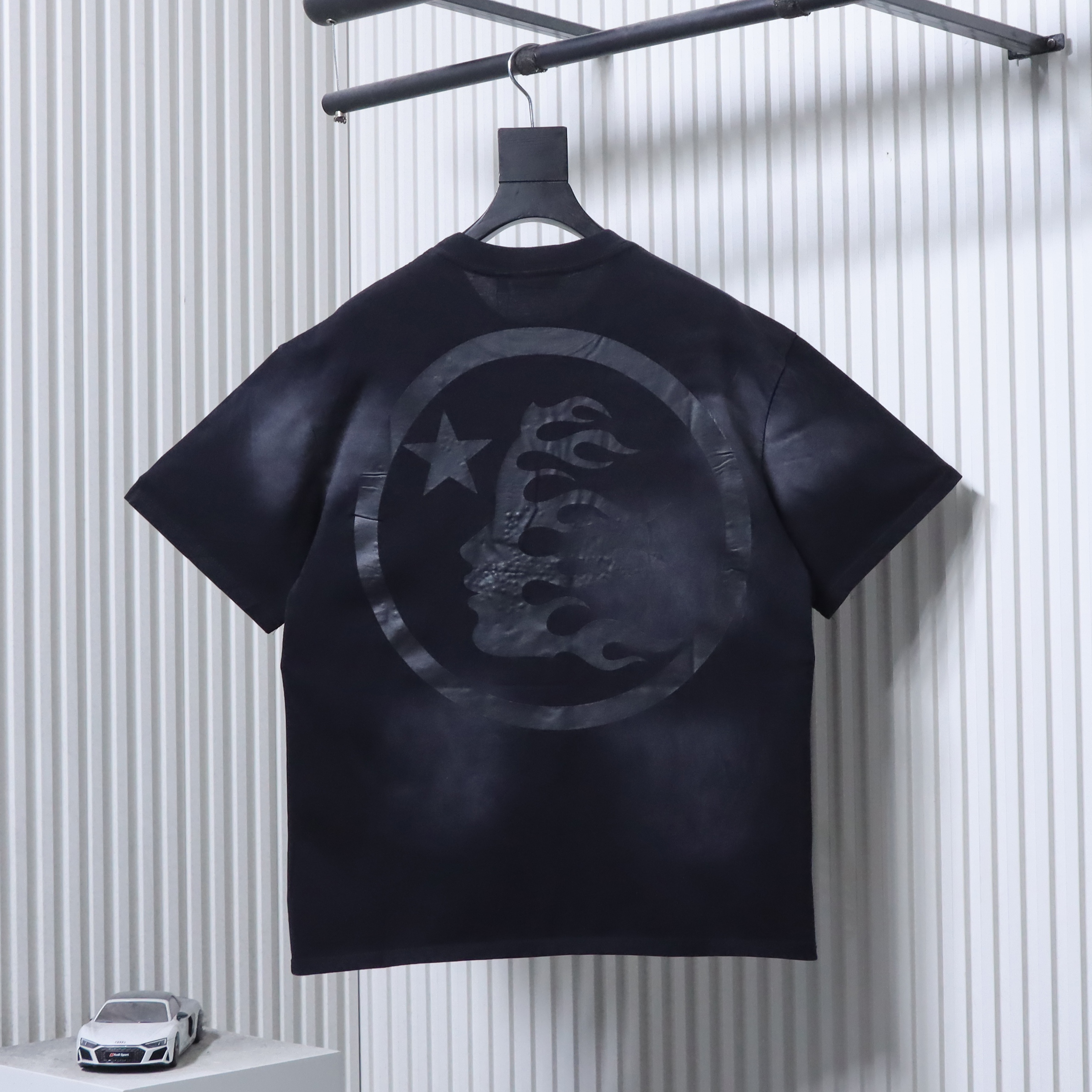 Hellstar Tonal Letter Print Short Sleeve T-Shirt
