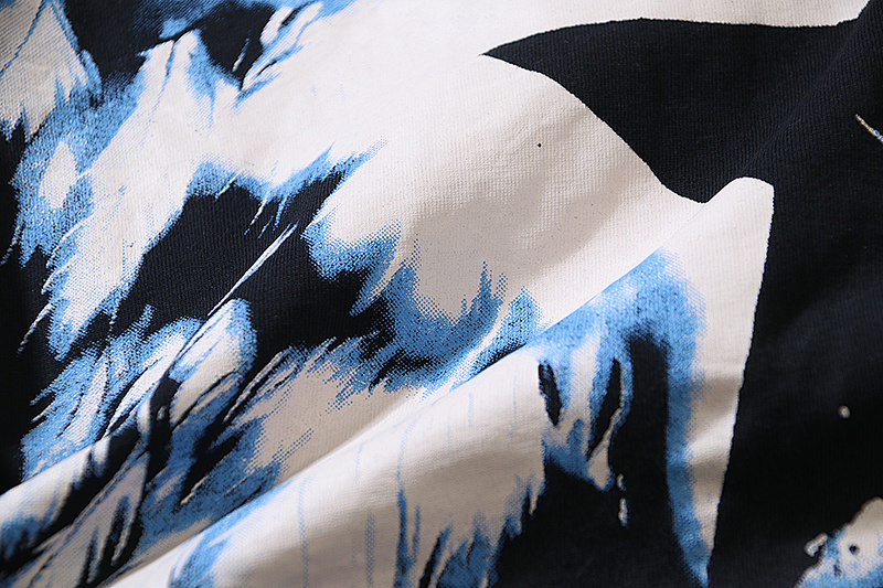 Hellstar Washed American Streetwear Vintage Print Short Sleeve T-Shirt Style 11