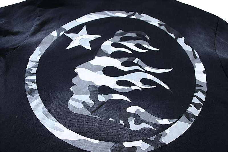 Hellstar Washed American Streetwear Vintage Print Short Sleeve T-Shirt Style 33