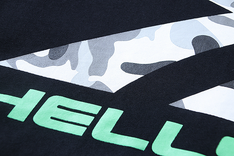Hellstar Washed American Streetwear Vintage Print Short Sleeve T-Shirt Style 33