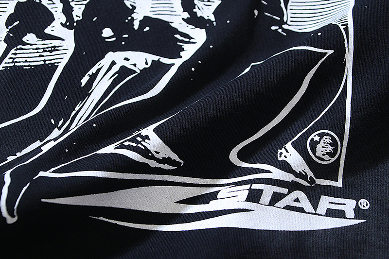 Hellstar Washed American Streetwear Vintage Print Short Sleeve T-Shirt Style 35