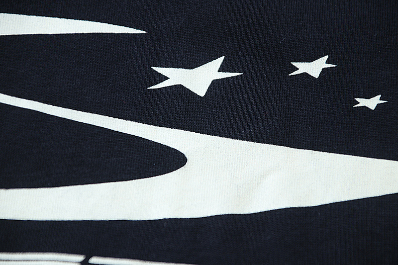 Hellstar Washed American Streetwear Vintage Print Short Sleeve T-Shirt Style 42
