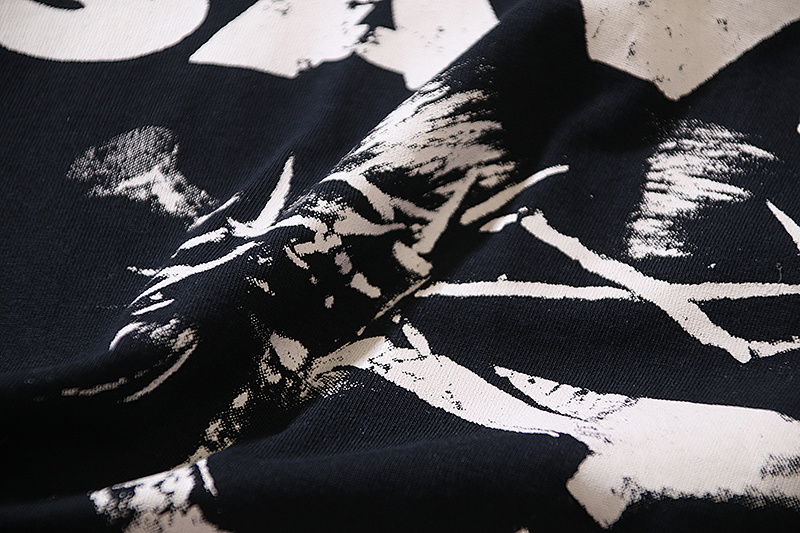 Hellstar Washed American Streetwear Vintage Print Short Sleeve T-Shirt Style 8