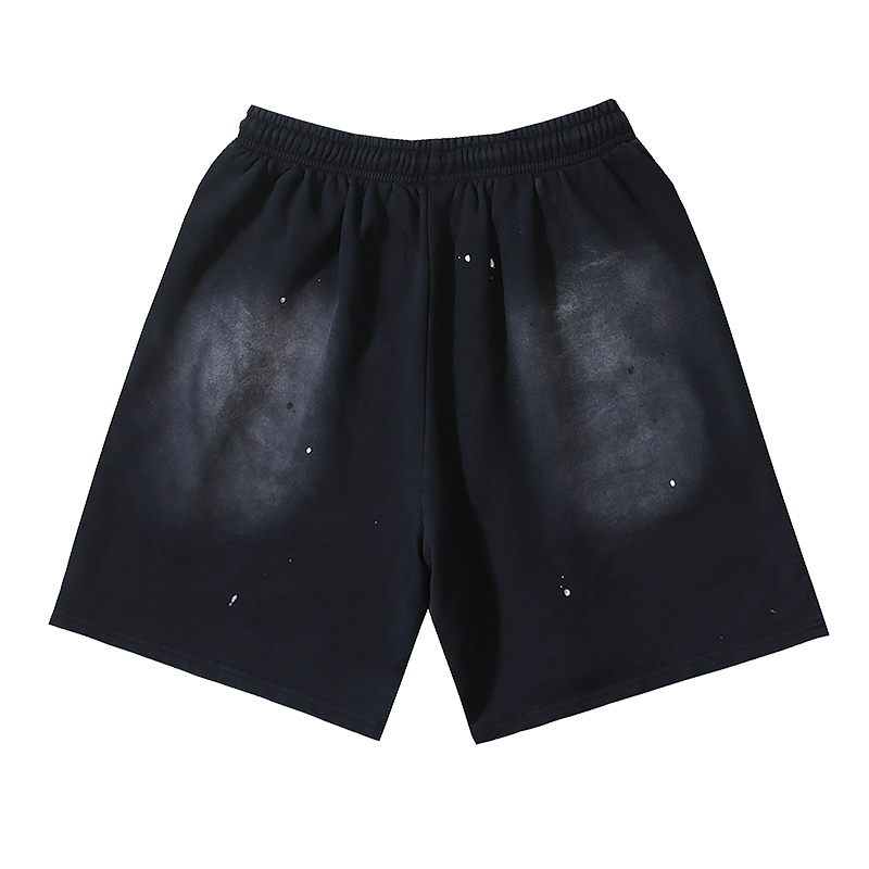 Hellstar Washed Black Distressed Short Sleeve T-Shirt Style 2