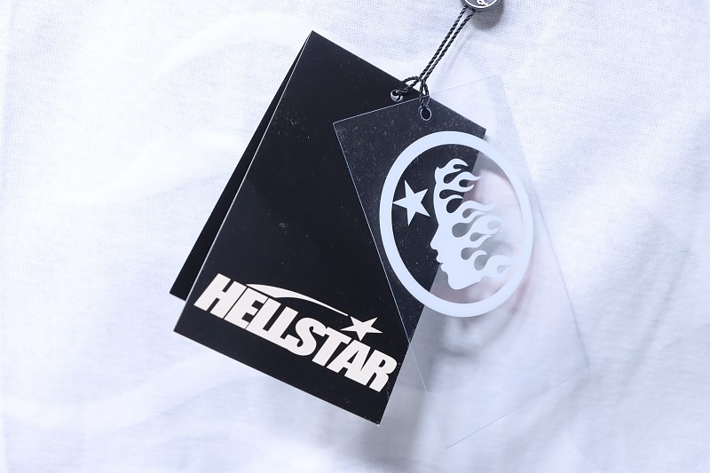 HellstarX Letter Print Short Sleeve T-Shirt Style 1