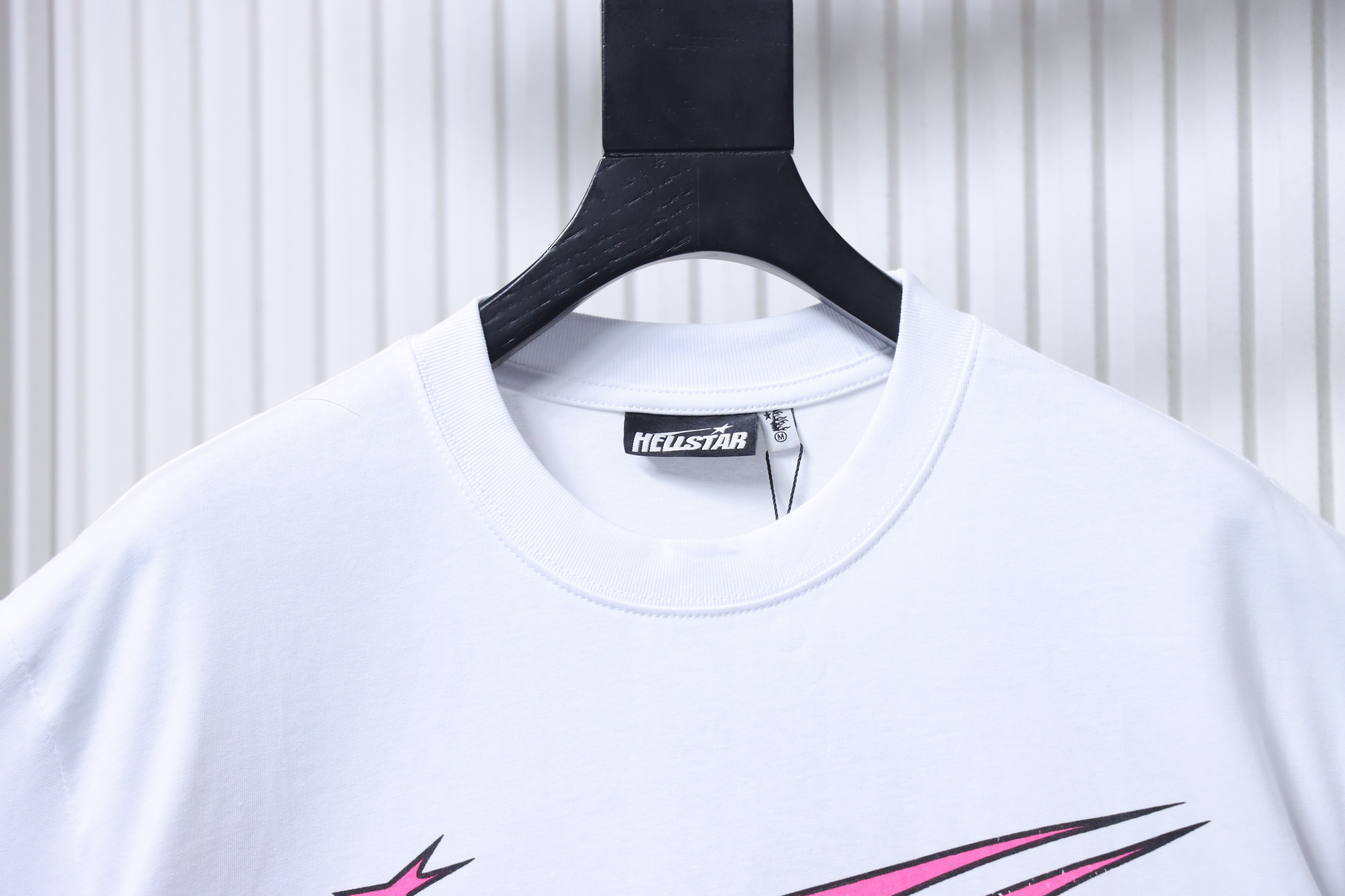 HellstarX Letter Print Short Sleeve T-Shirt Style 1