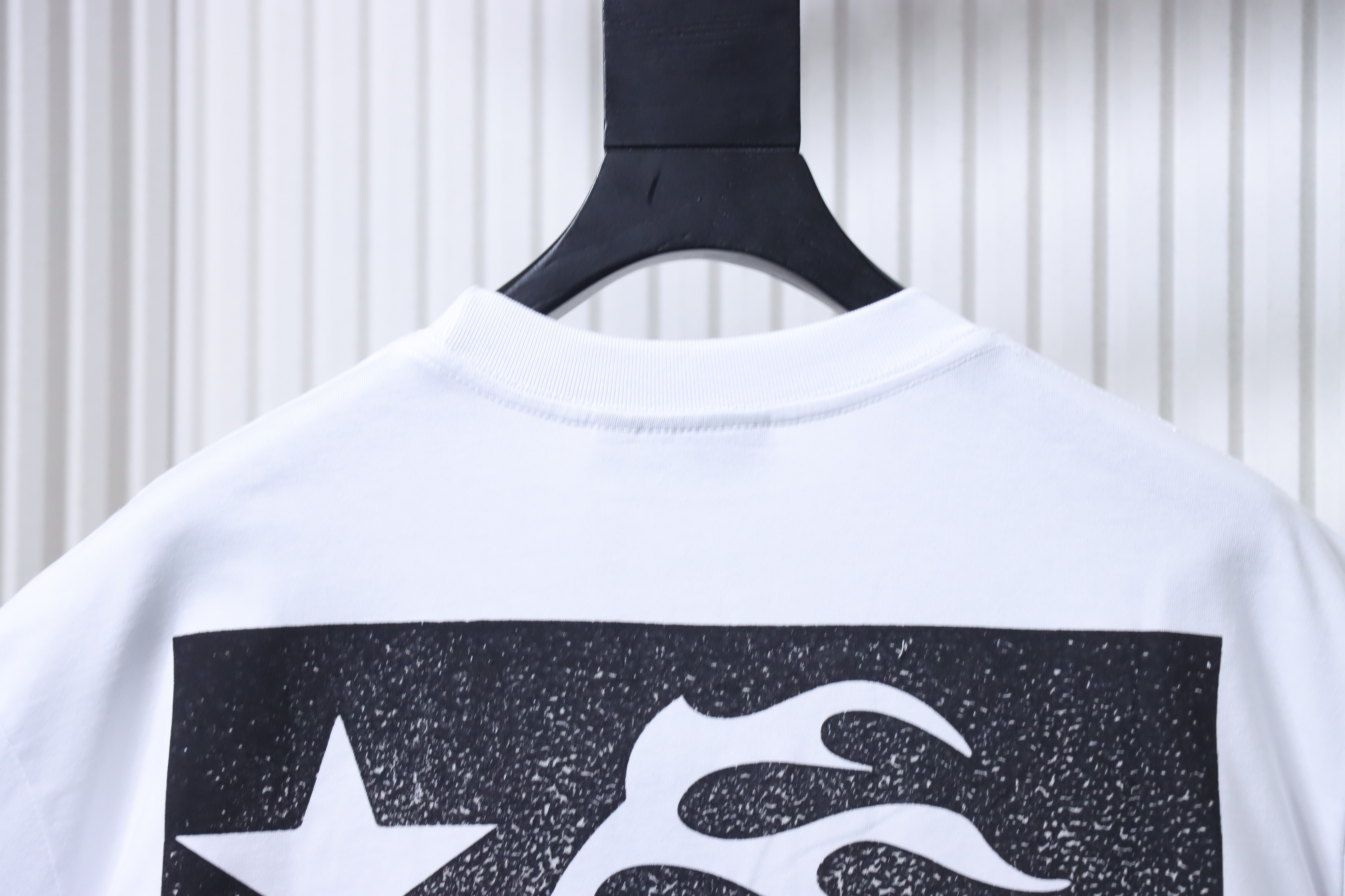 HellstarX Letter Print Short Sleeve T-Shirt Style 1