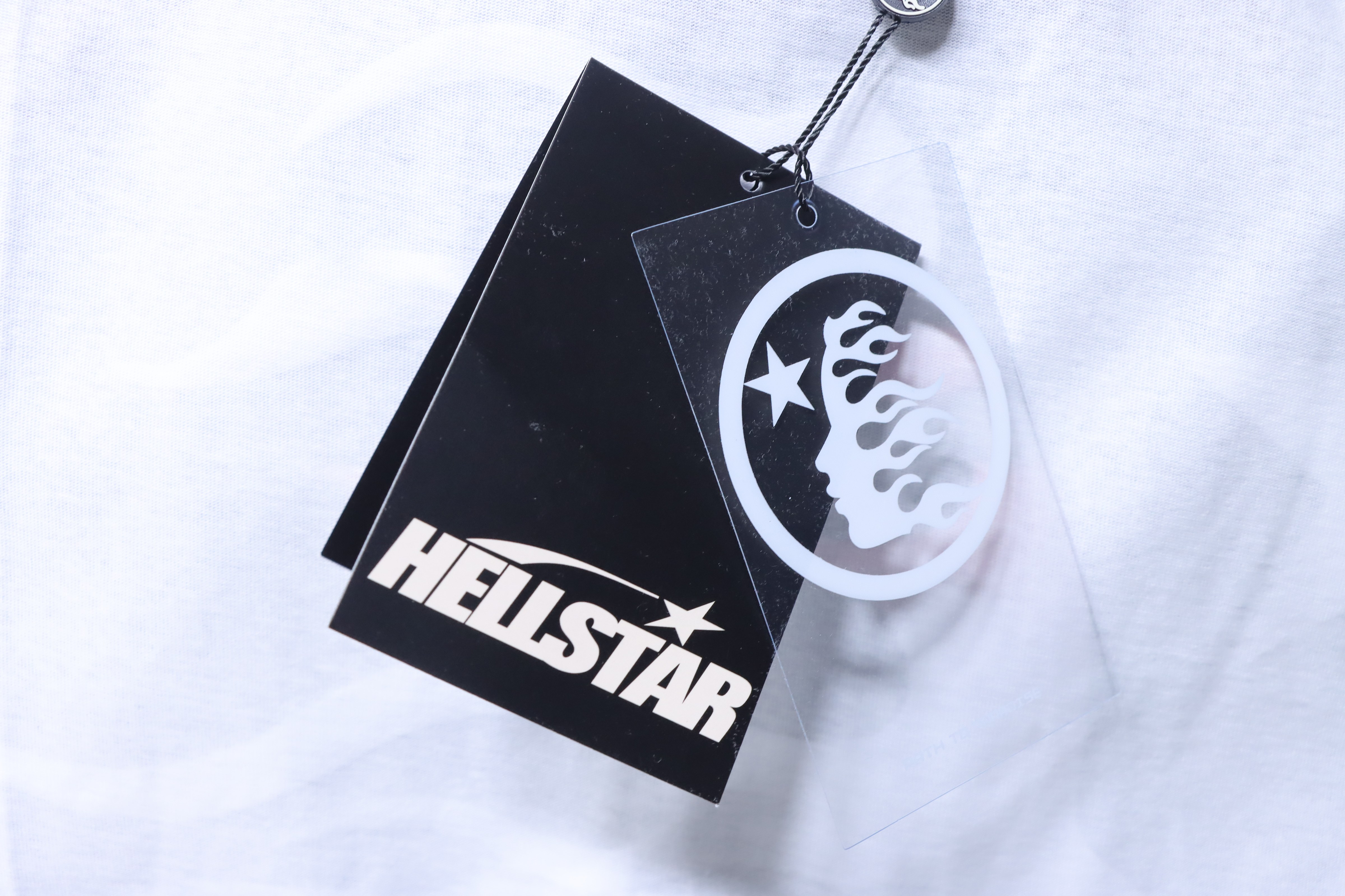 HellstarX Letter Print Short Sleeve T-Shirt Style 1