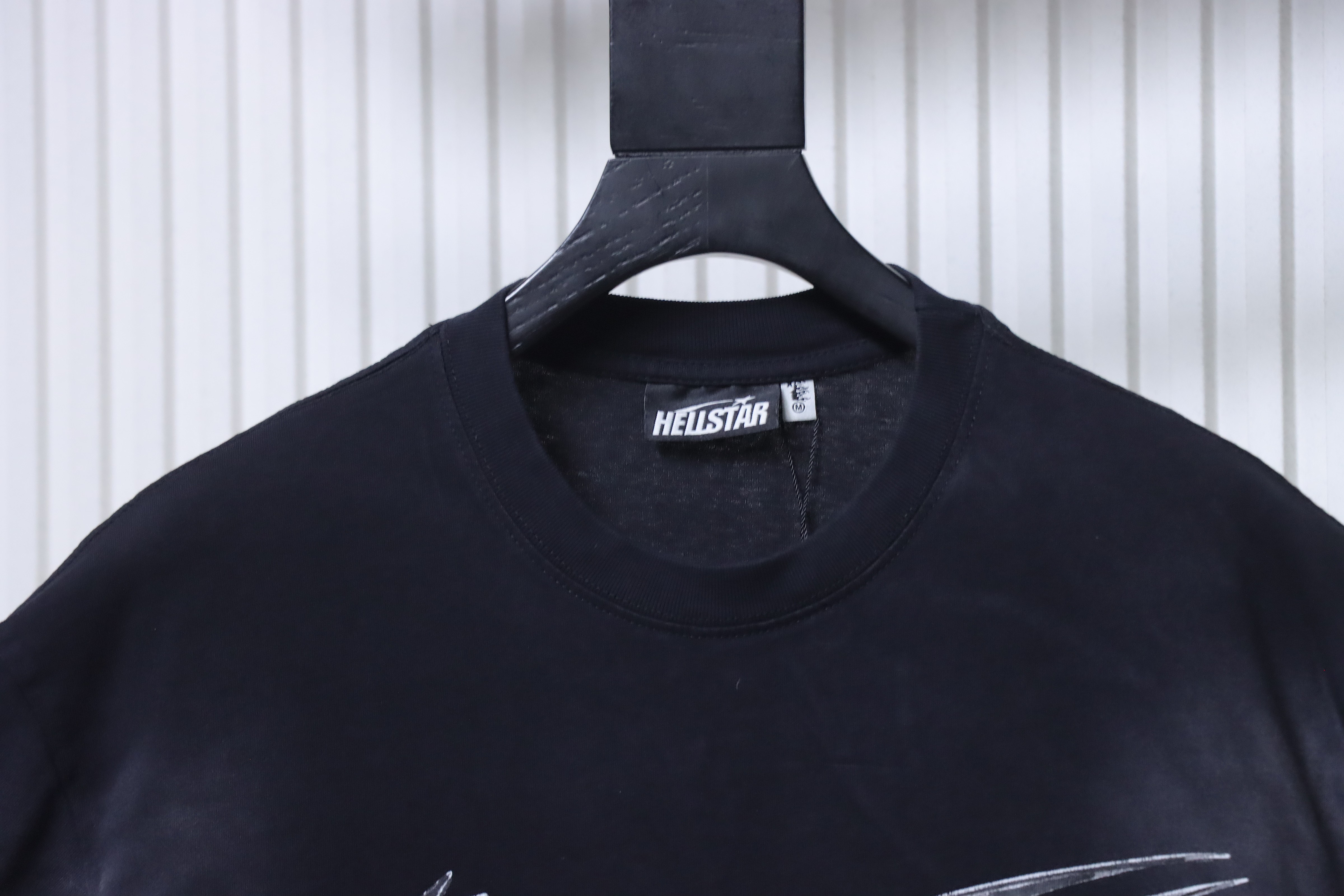HellstarX Letter Print Short Sleeve T-Shirt Style 2