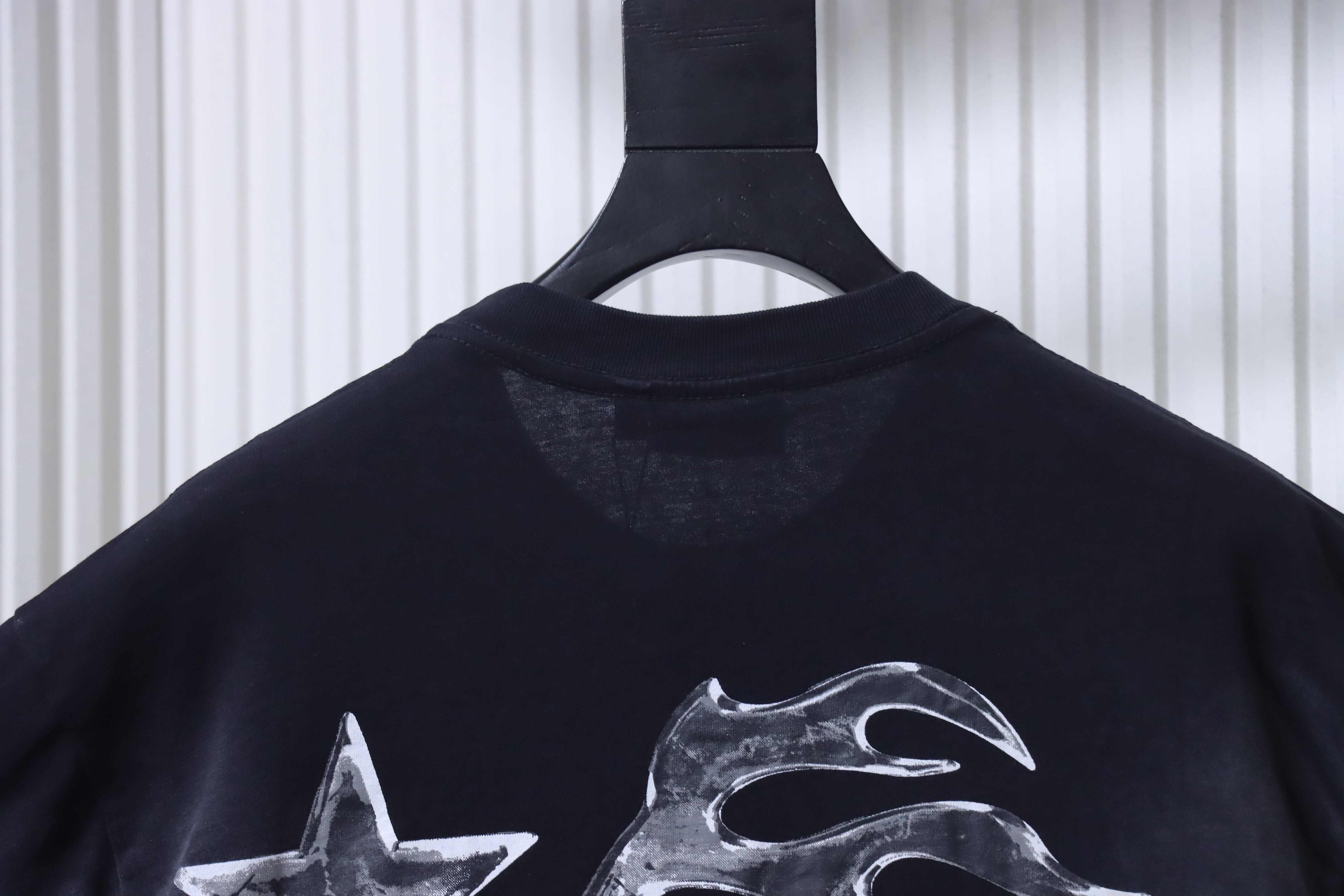 HellstarX Letter Print Short Sleeve T-Shirt Style 2