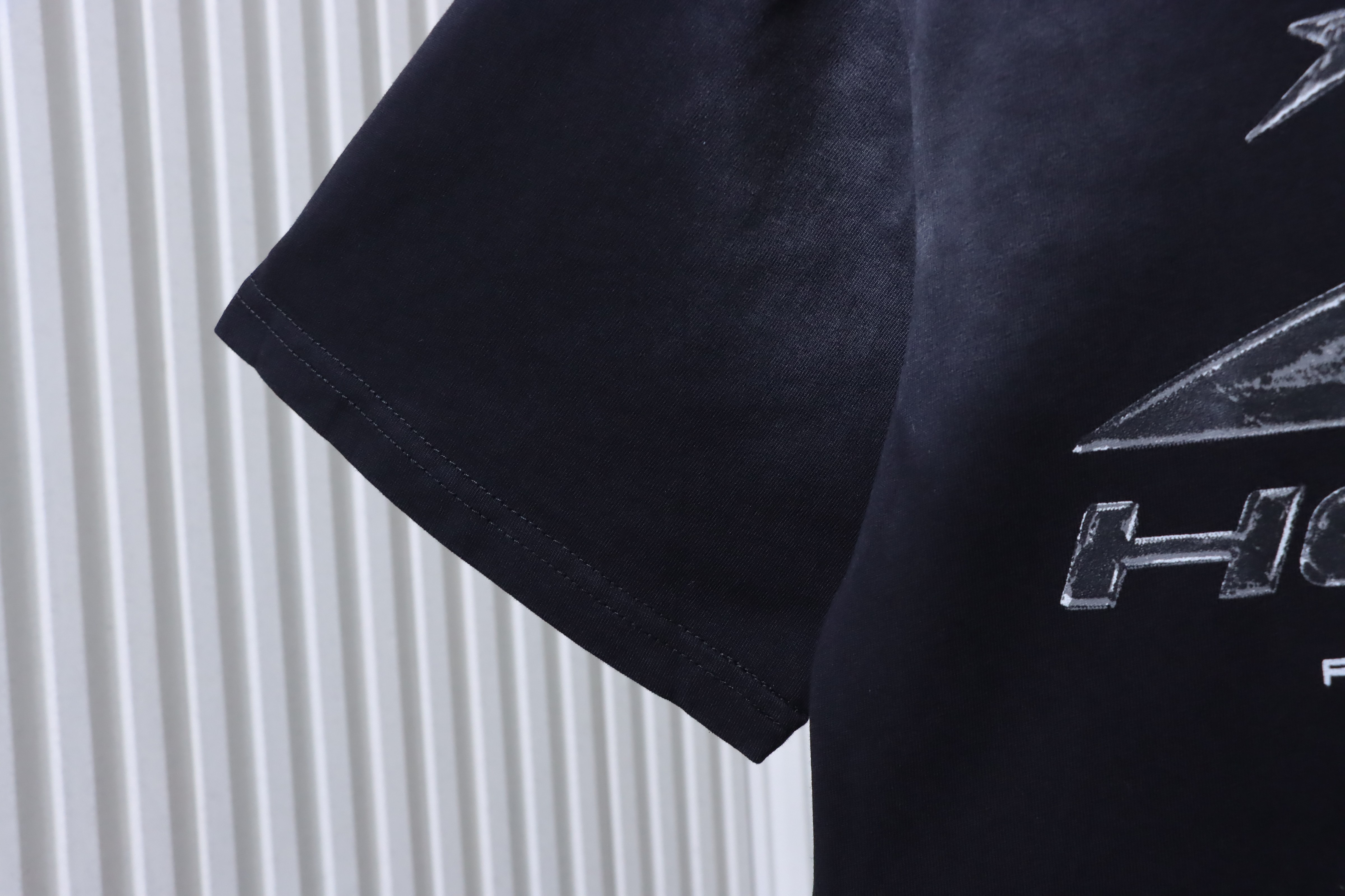 HellstarX Letter Print Short Sleeve T-Shirt Style 2