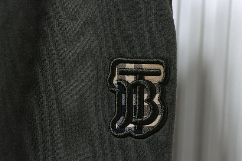 BURBERRY 24FW Check Embroidery Knit Cotton Pants