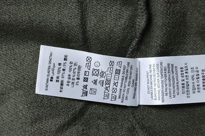 BURBERRY 24FW Check Embroidery Knit Cotton Pants