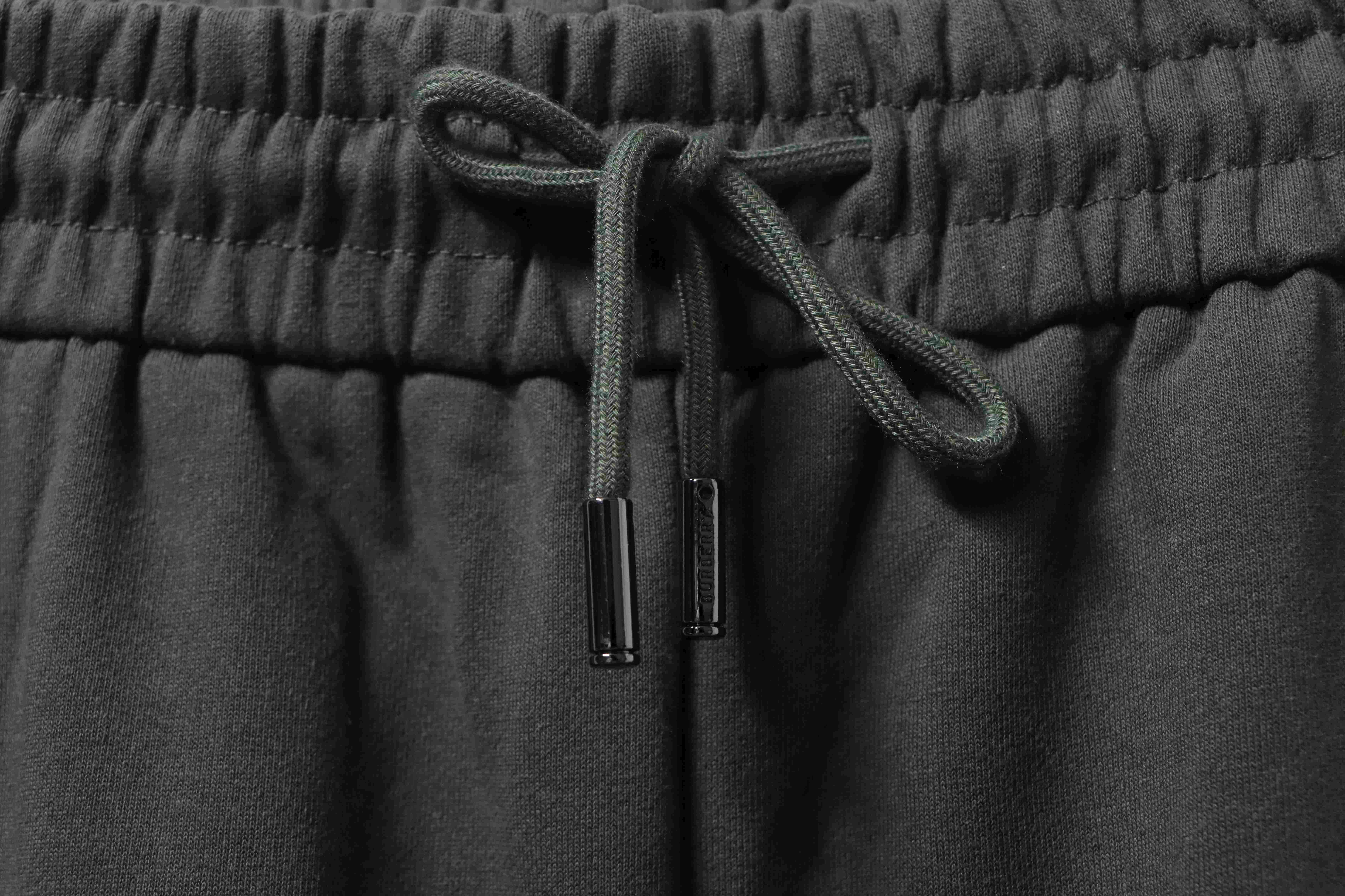 BURBERRY 24FW Check Embroidery Knit Cotton Pants
