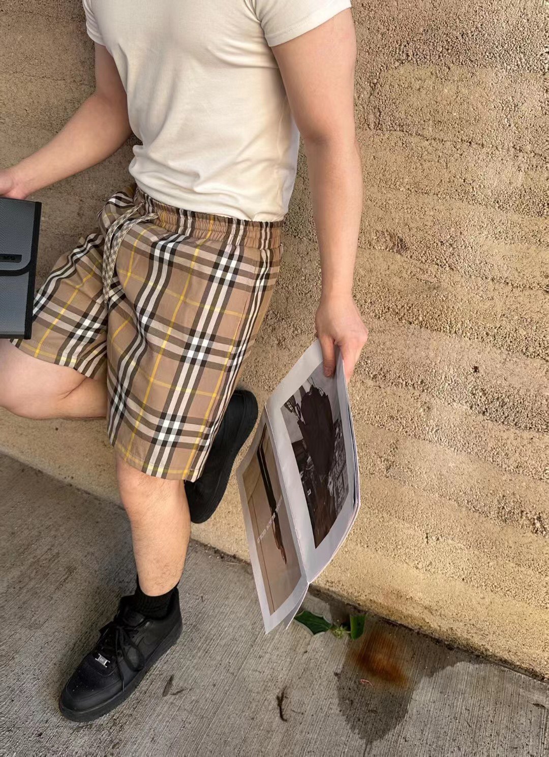 BURBERRY 24SS Beach Check Shorts