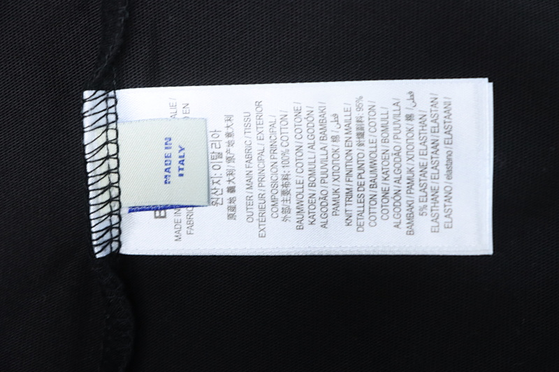 BURBERRY 25FW Check Equestrian Embroidery Long Sleeve T-Shirt Style 1