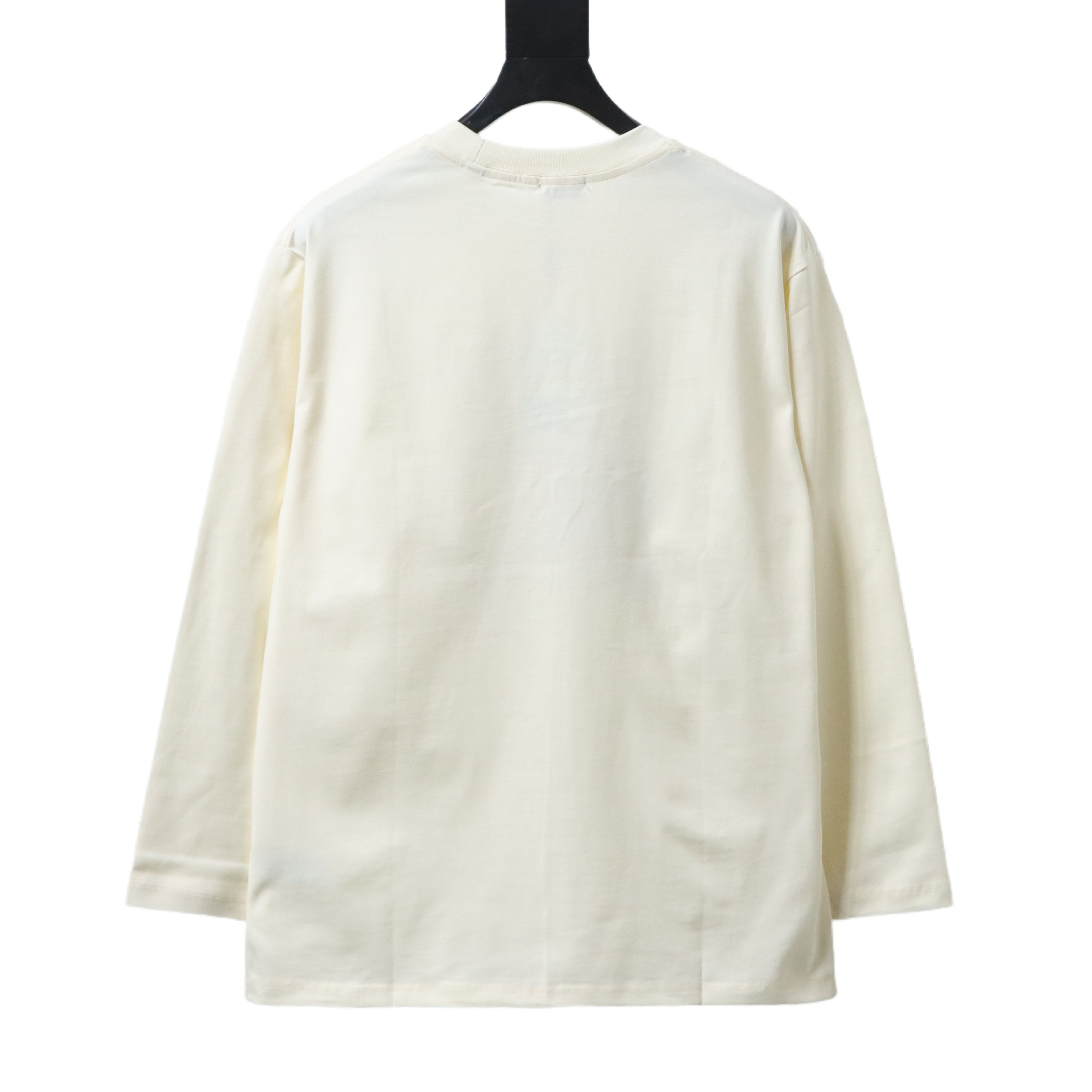 BURBERRY 25FW Check Equestrian Embroidery Long Sleeve T-Shirt Style 2